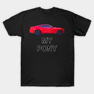 My Pony Red HT Cartoon T-Shirt